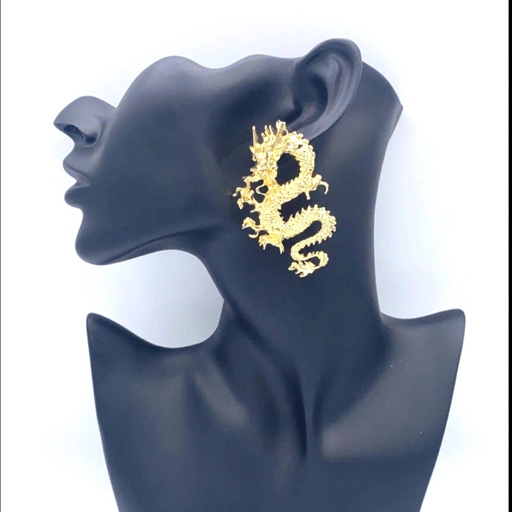 Dragon Statement Earrings